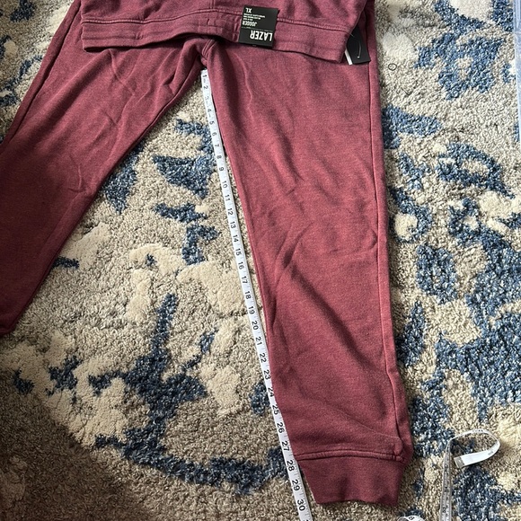 Sweatpants Joggers 3 Colors Men’s Gray Dark Blue Light Blue Burgundy - Picture 14 of 14